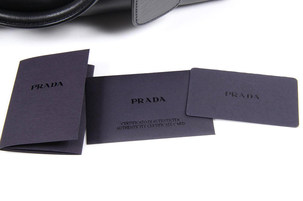 Bolso de compras Prada BN2866 Nero Soft Calf