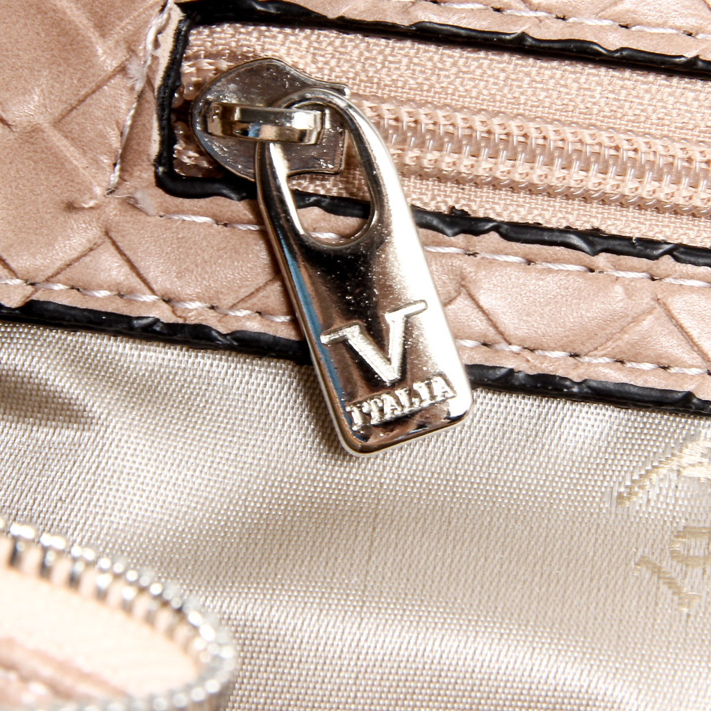 Bolso de mano para mujer V 1969 Italia rosa JAMI
