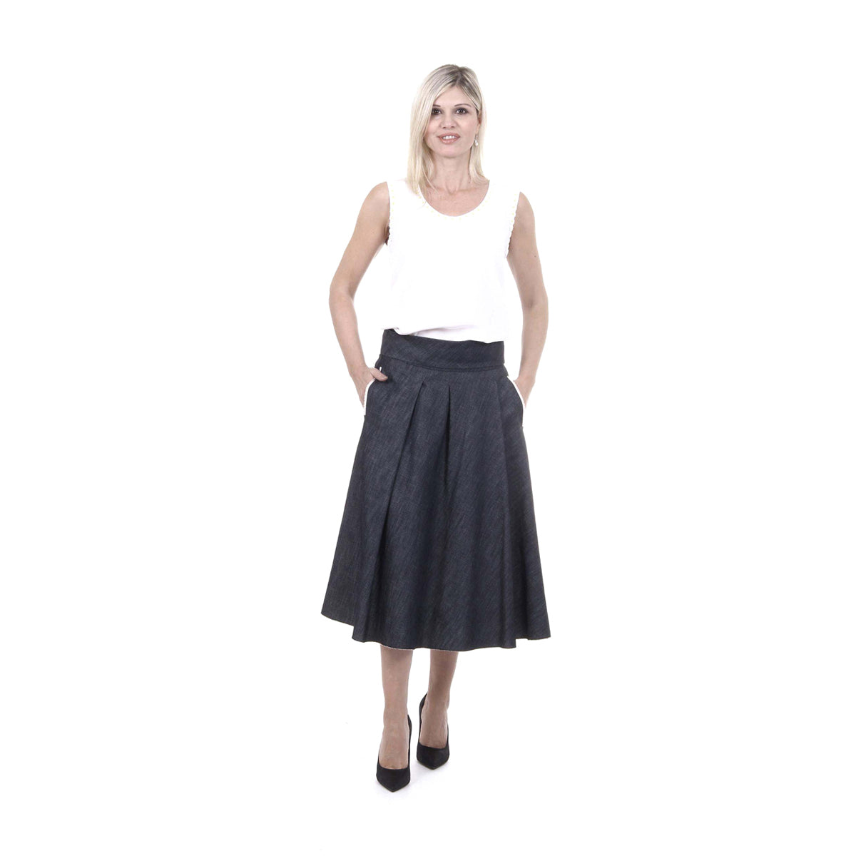 Falda para mujer Bottega Veneta 375132 VZIF0 4030