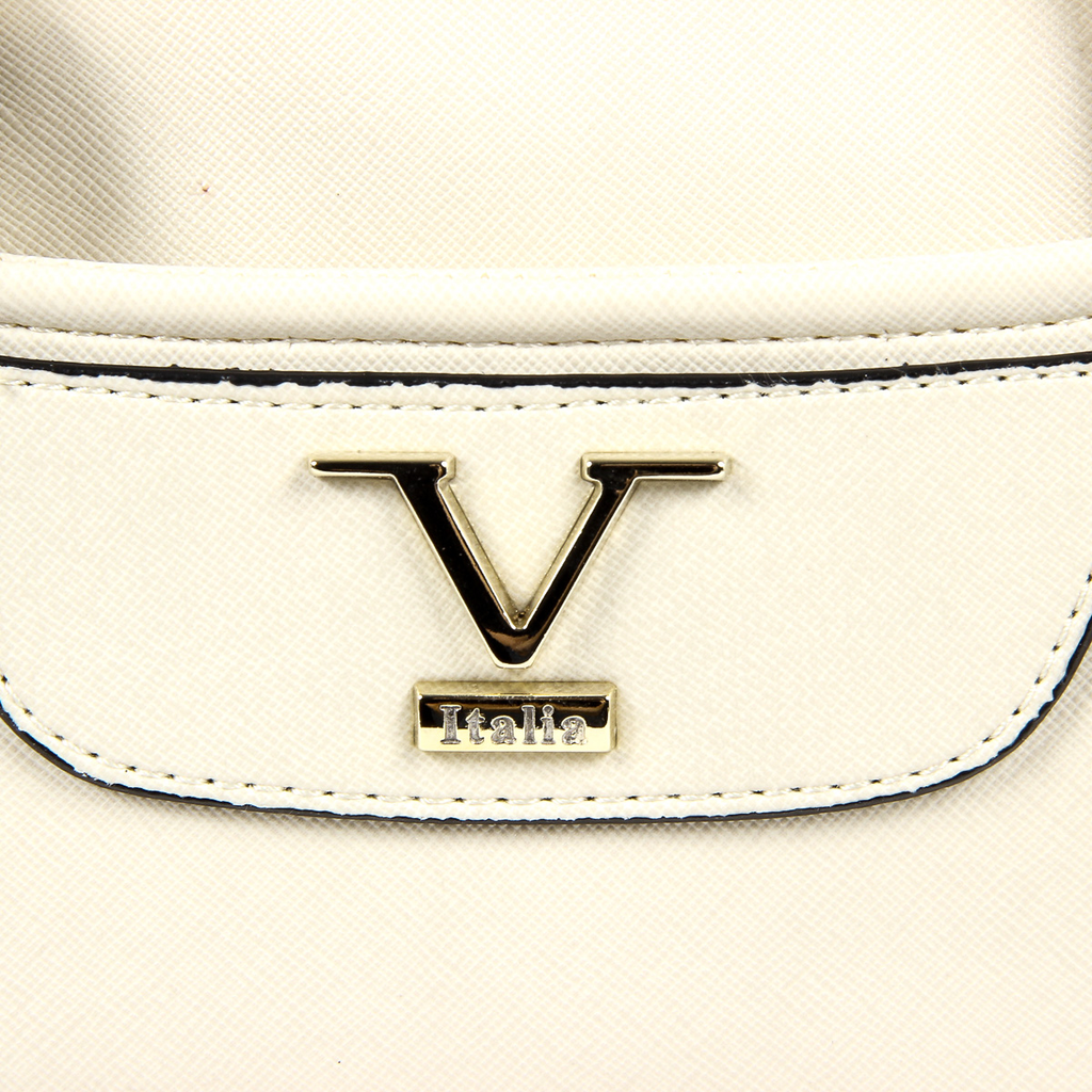 Bolso de mano para mujer V 1969 Italia Beige ALVENA