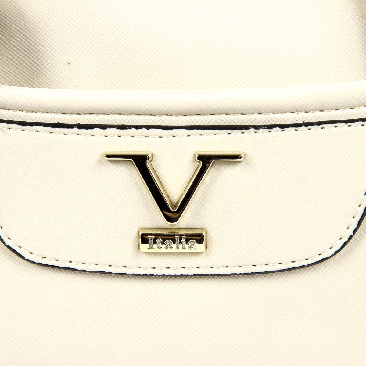 Bolso de mano para mujer V 1969 Italia Beige ALVENA