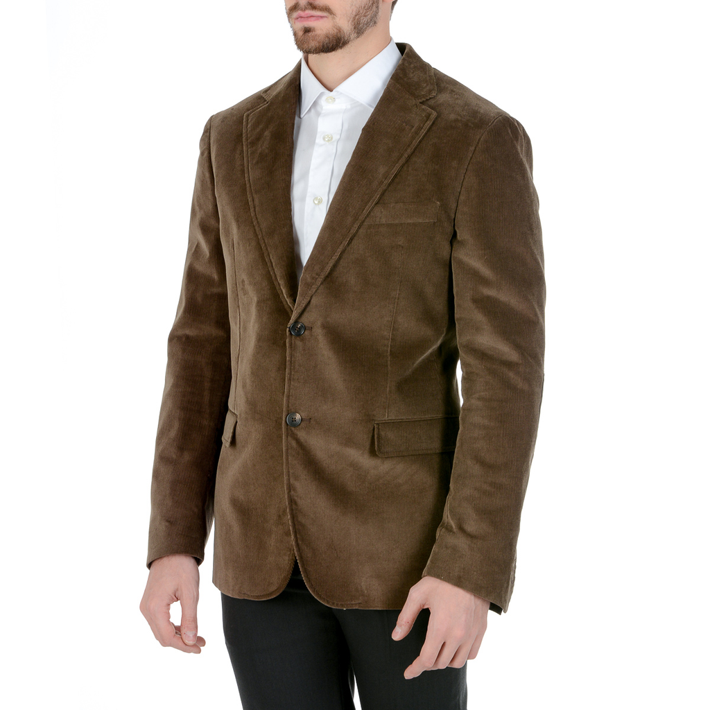 Chaqueta Pal Zileri para hombre, manga larga, marrón