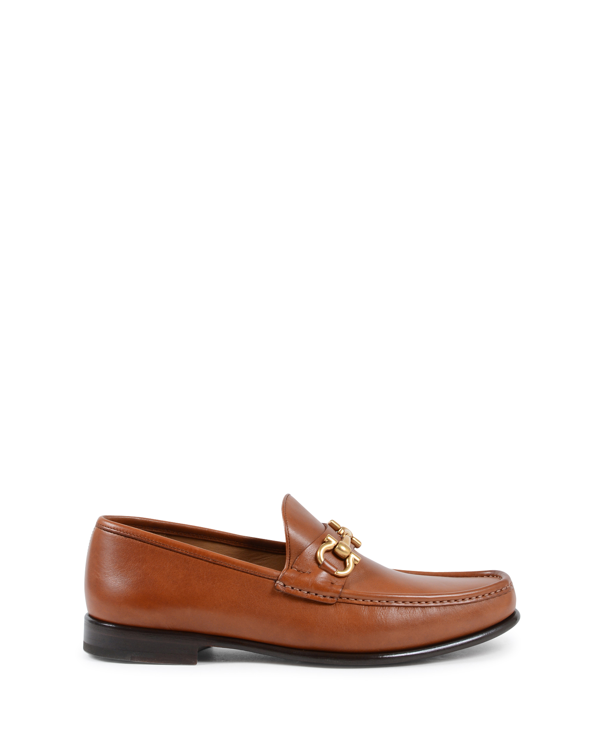 Mocasines Salvatore Ferragamo para hombre en color tostado MASON