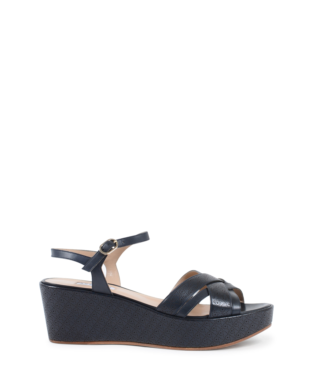 Fratelli Rossetti Sandalia de cuña para mujer Azul Marino 65813 MARAIS NAVY