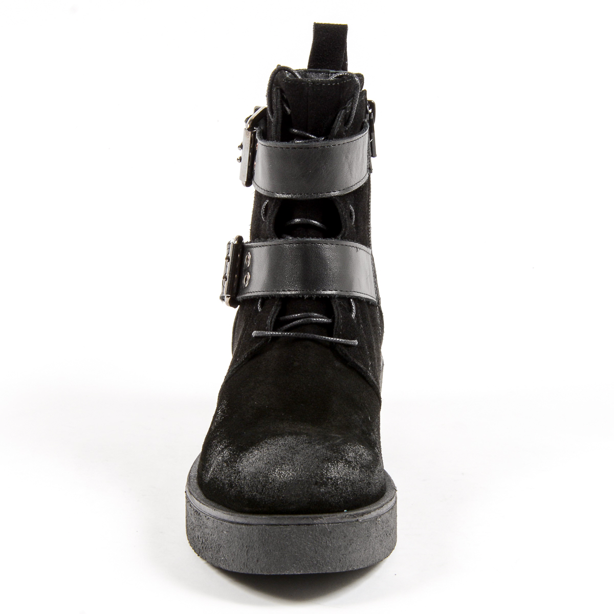Andrew Charles Womens Ankle Boot Black JOAN