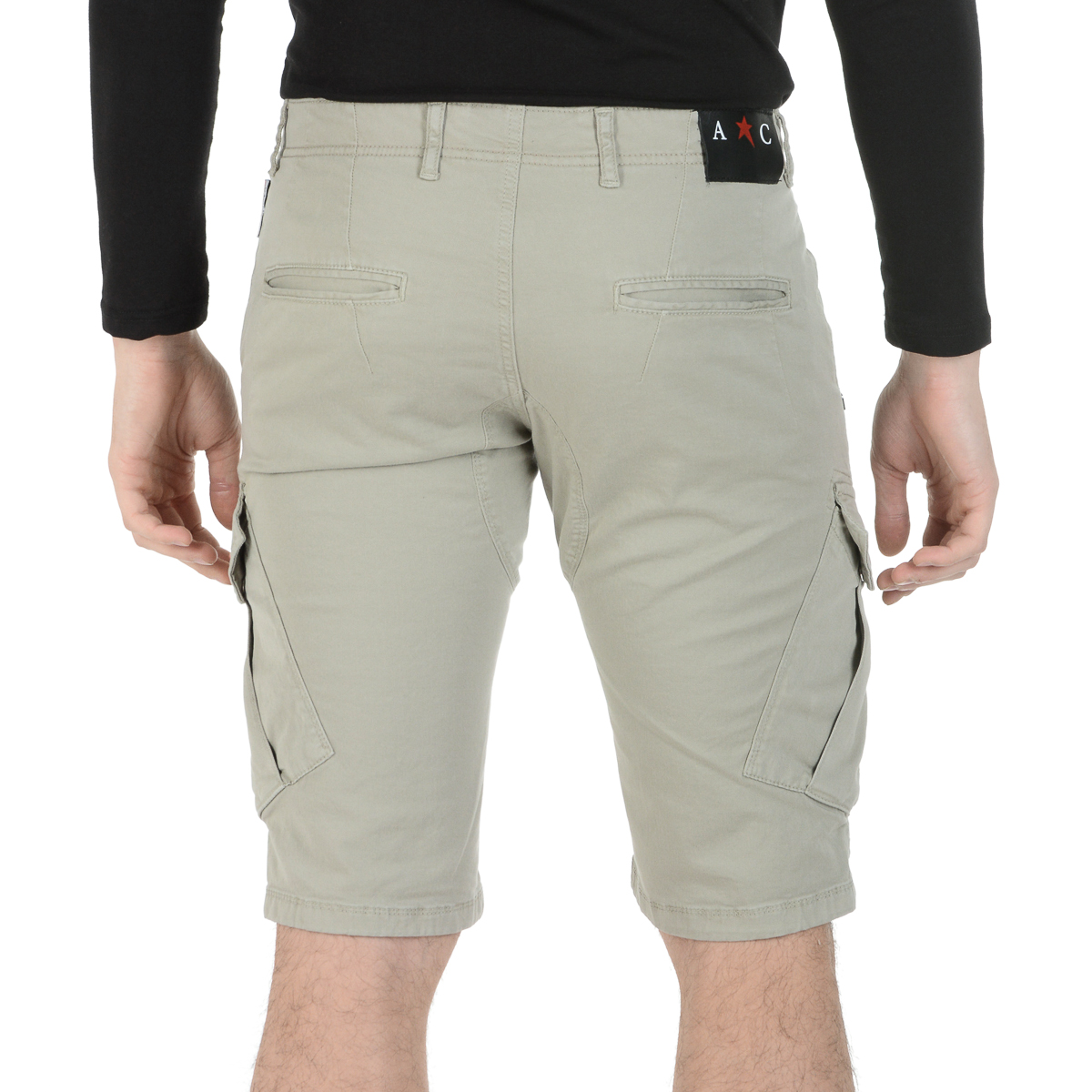 Pantalones cortos Andrew Charles para hombre color topo JAKO