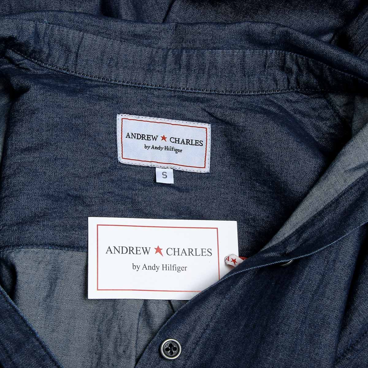 Camisa vaquera de manga larga para mujer de Andrew Charles CAMILIA
