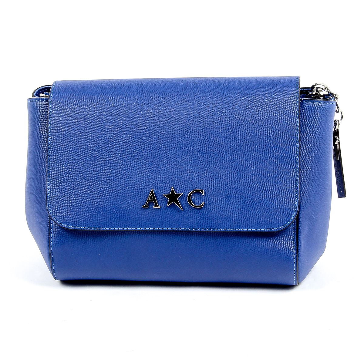Andrew Charles Womens Handbag Blue VERA