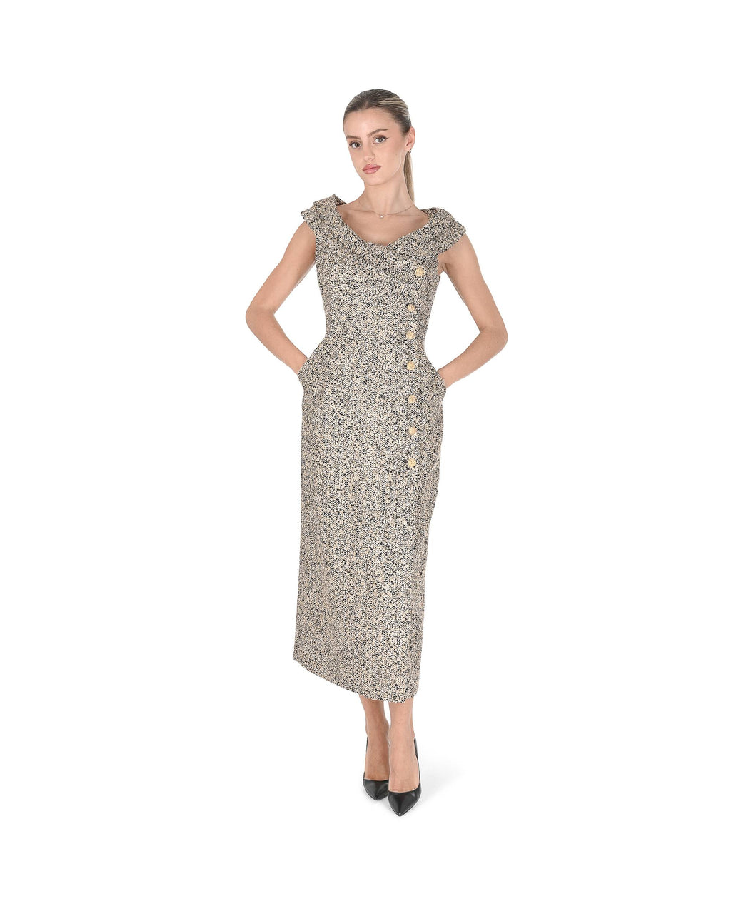 Vestido de mujer Alessandra Rich FABX3931F4403 0930 8G3