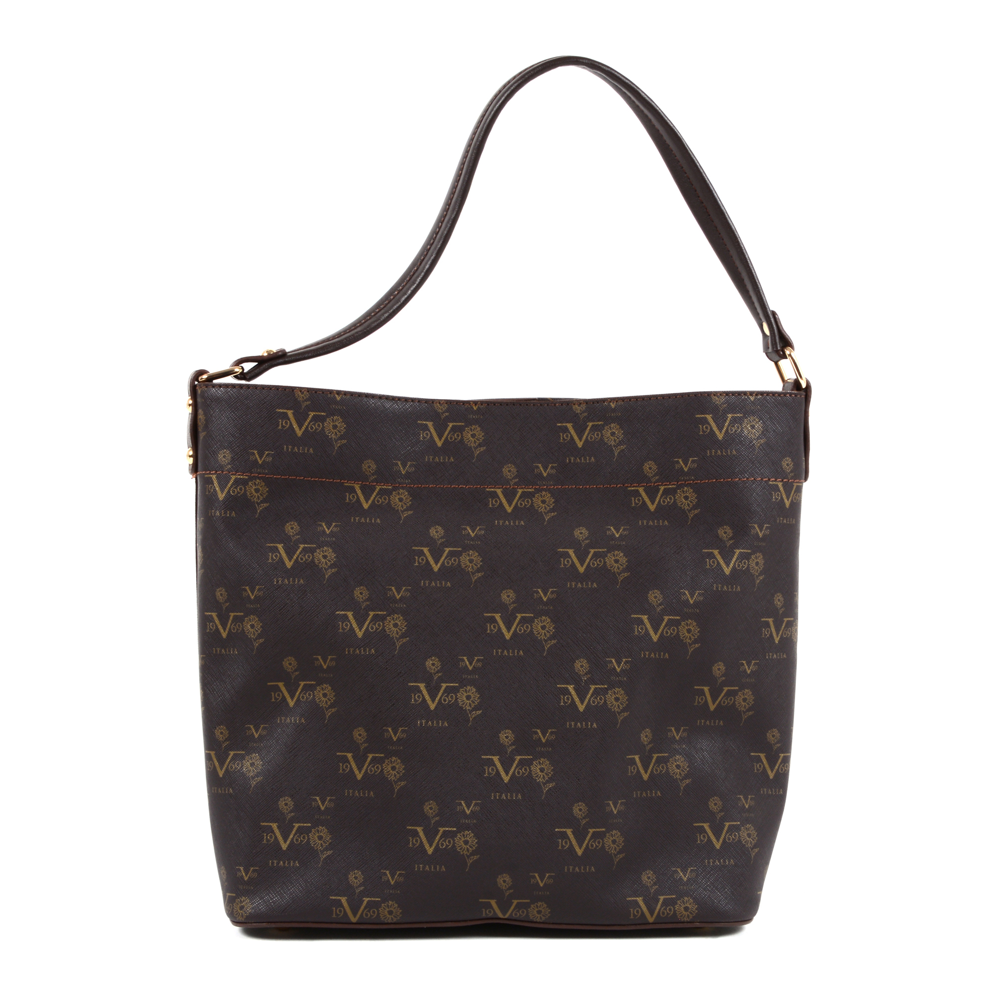 V 1969 Italia Womens Handbag Brown SALVADOR