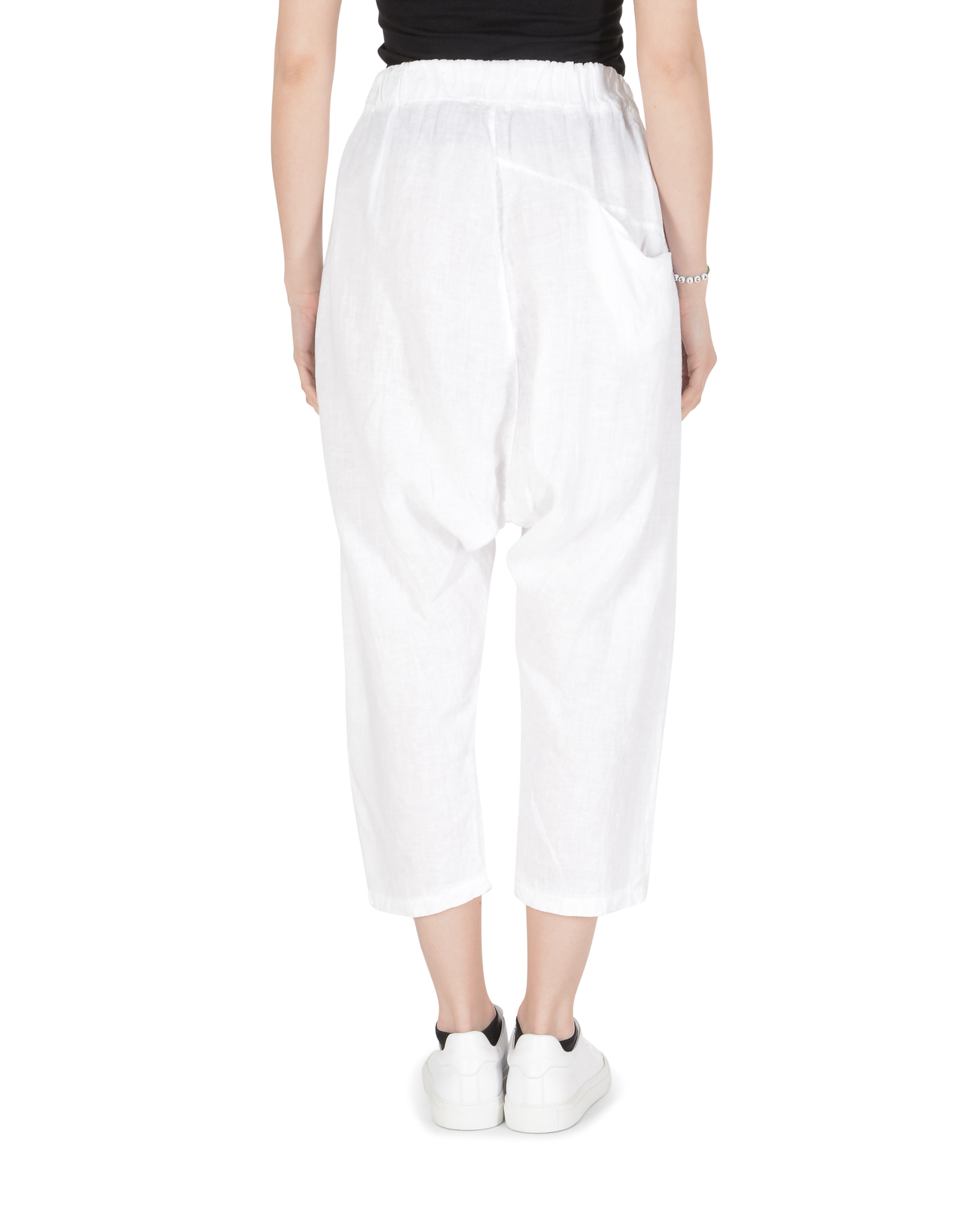 19V69 Italia Pantalones de mujer blancos SARDEGNA WHITE