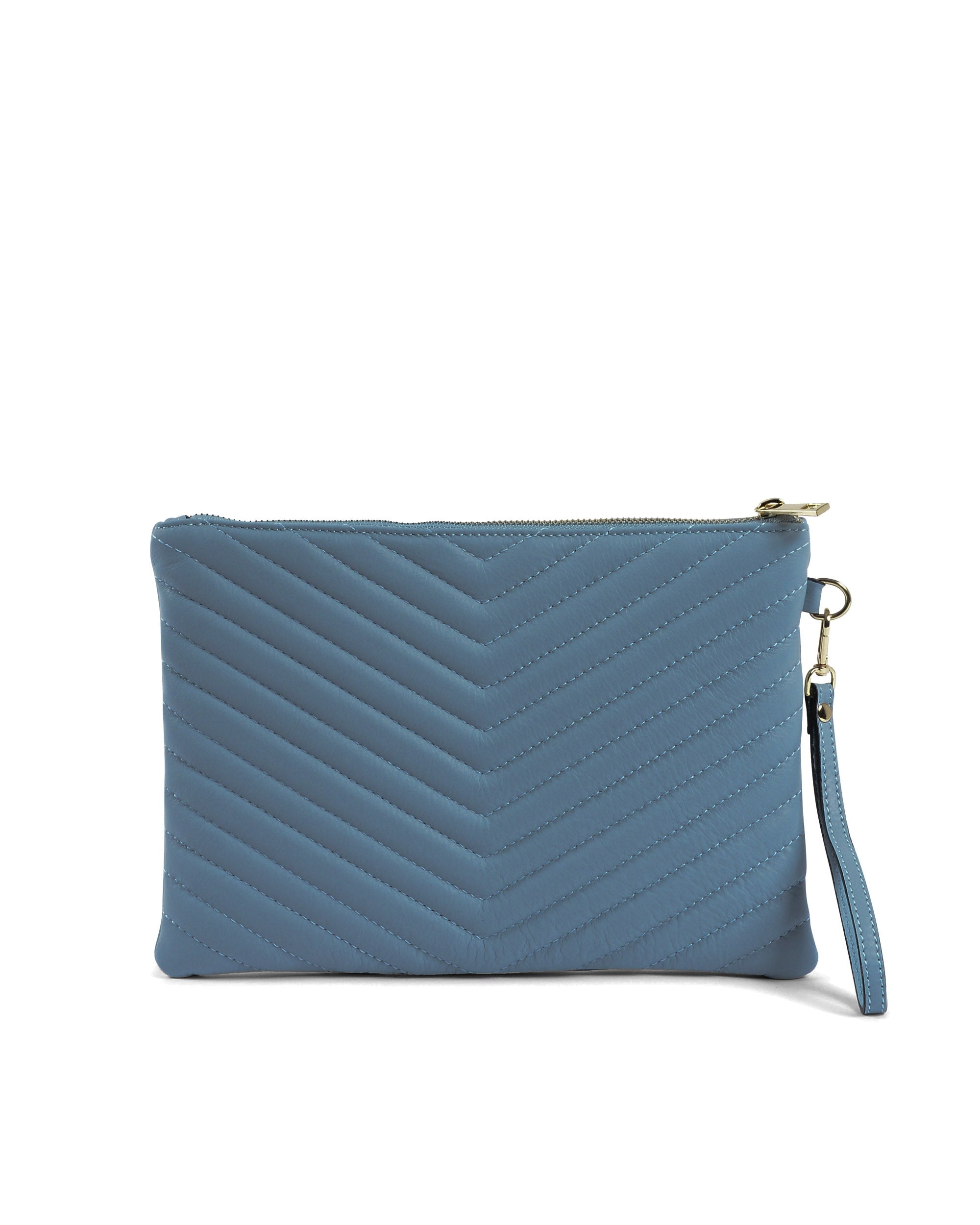 Bolso de mano para mujer V Italia Azul claro V613 52 SAUVAGE AZUL CLARO