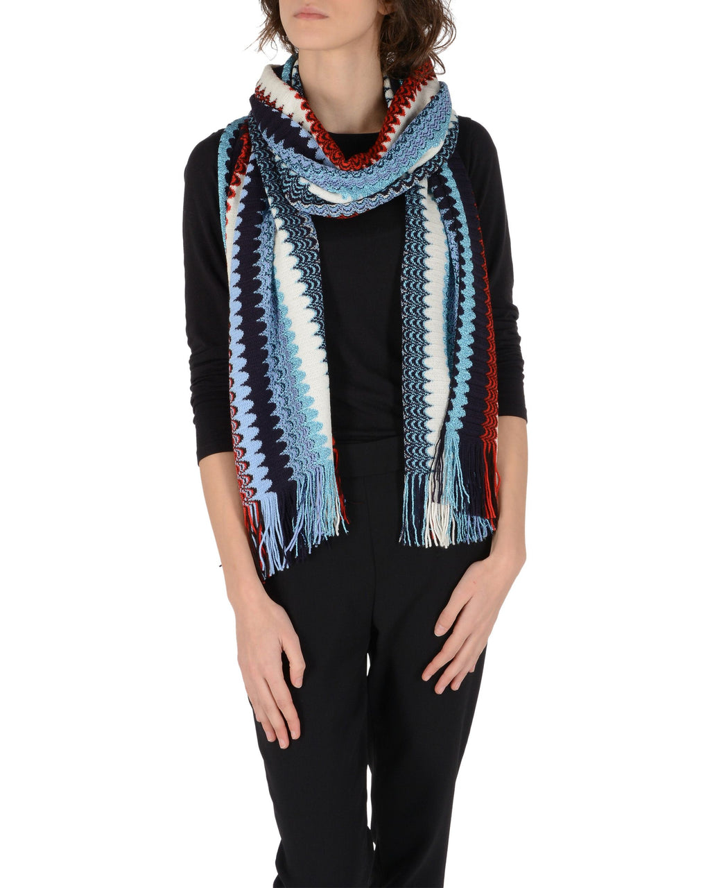 Bufanda Missoni para mujer multicolor SC47WMD66880001