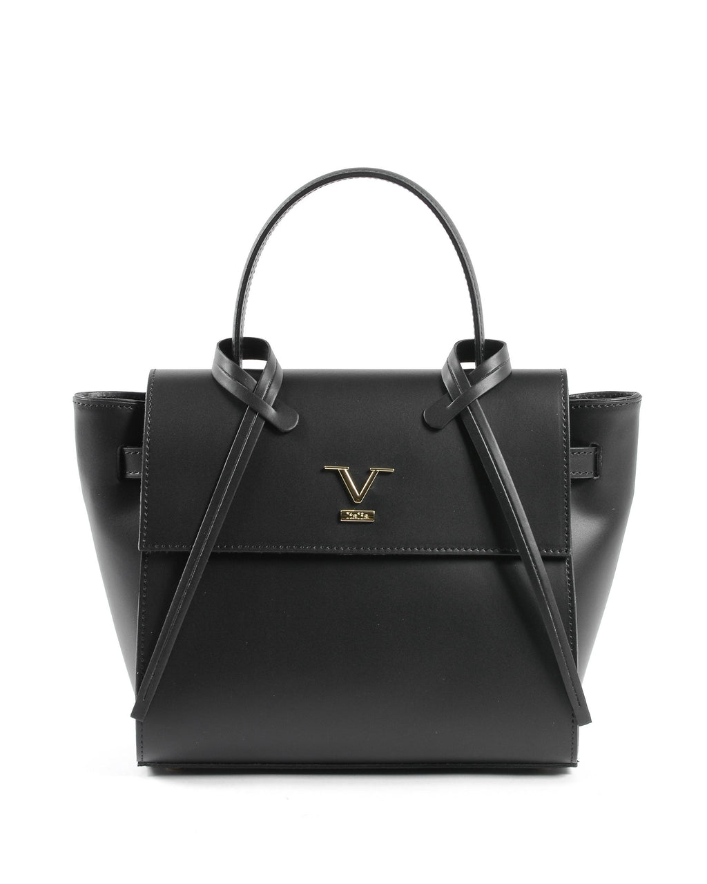 Bolso de mano para mujer V Italia V030-G RUGA NERO