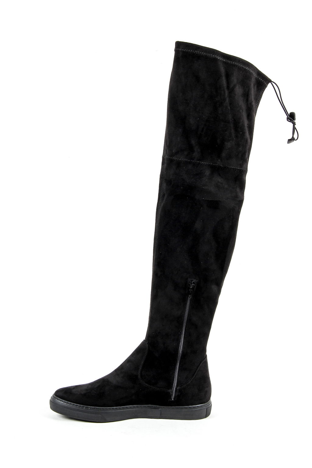 V 1969 Italia Womens High Boot Black GLASS