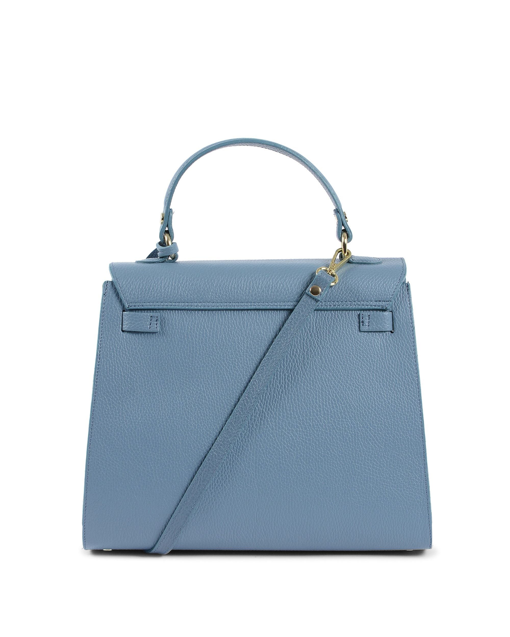 V Italia Womens Handbag Light Blue BG12010 DOLLARO CELESTE