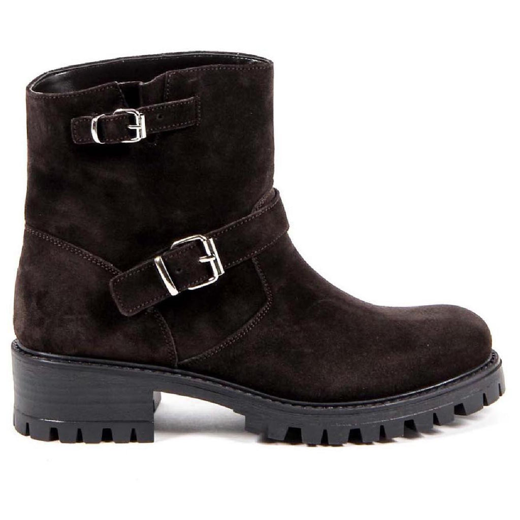 Bota corta para mujer V 1969 Italia B1441 VELOUR T. MORO