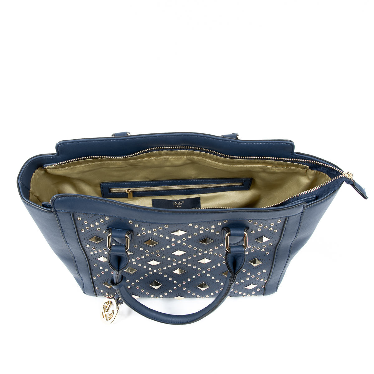 Bolso de mano para mujer V 1969 Italia Azul ROBERTA