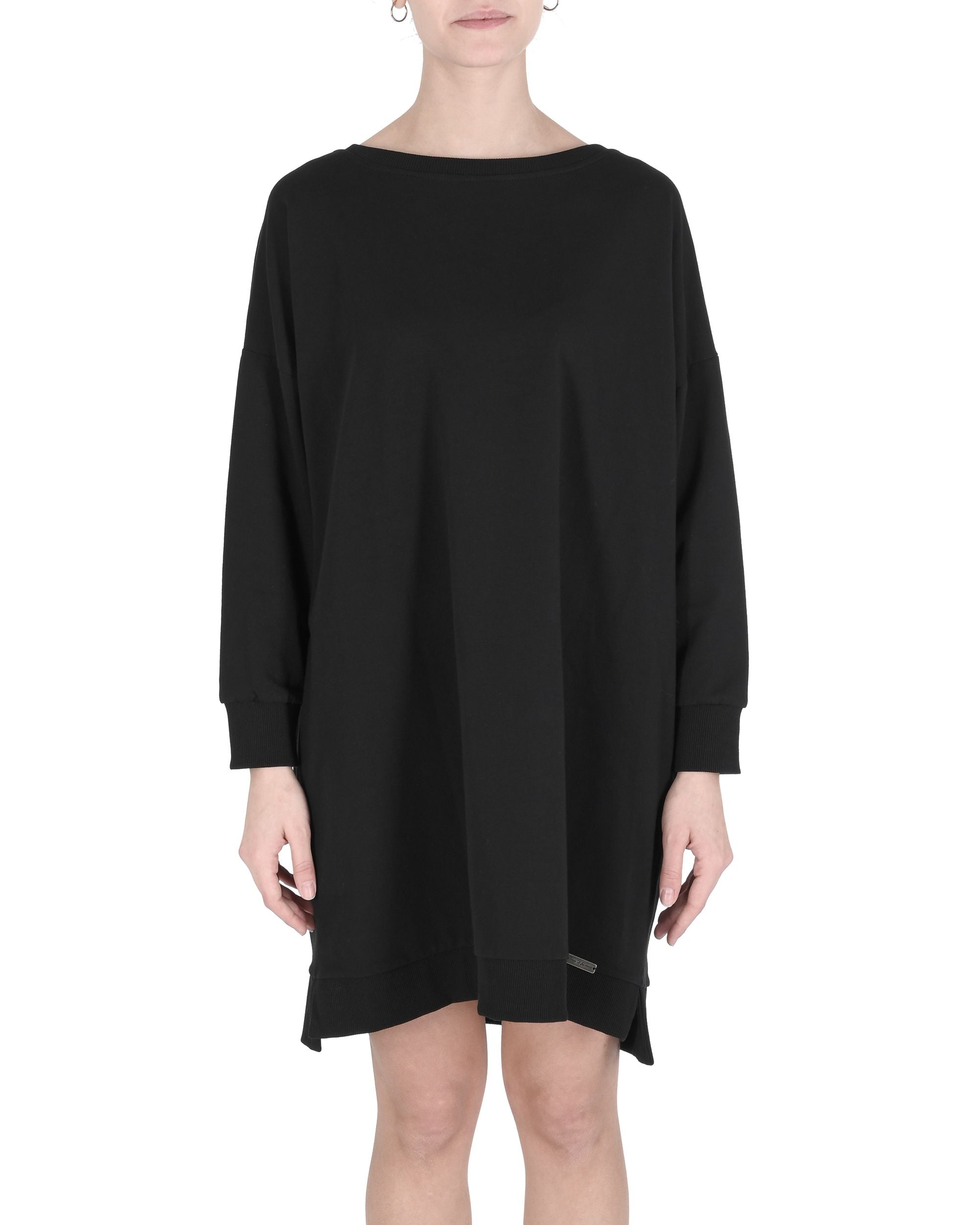 19V69 Italia Vestido de mujer NEGRO ARTIC