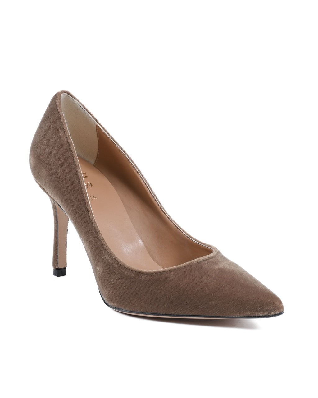 19V69 Italia Zapatos de salón para mujer Taupe DEC85 VELLUTO OCRA
