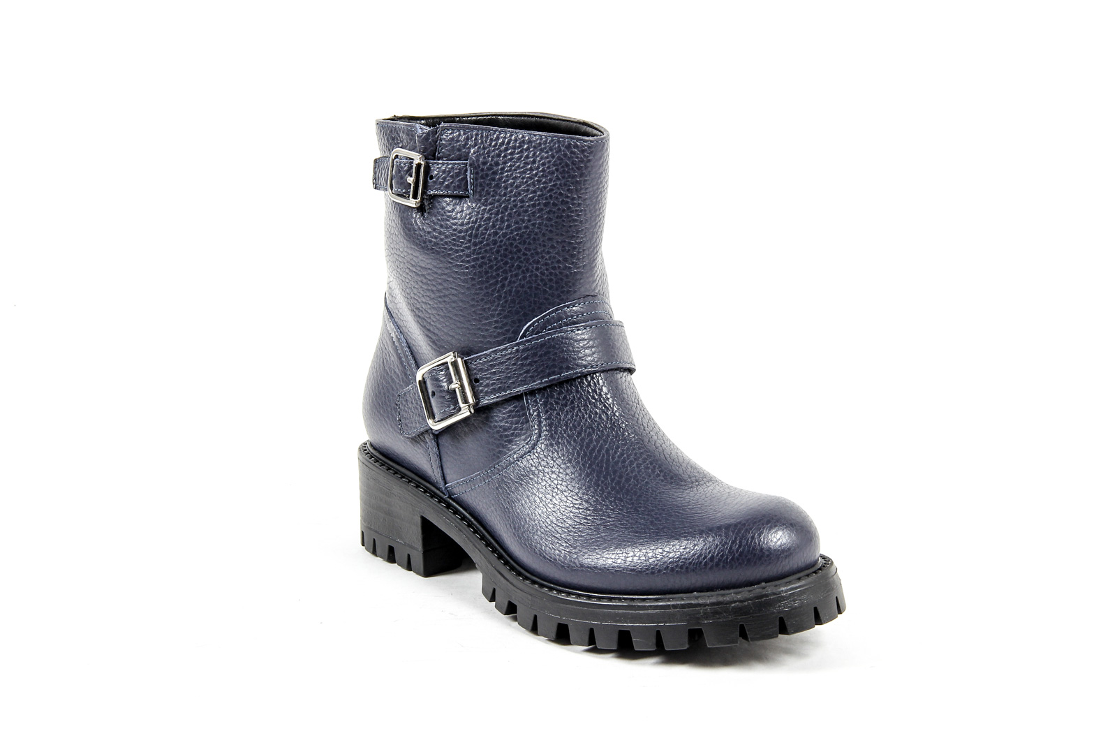 V 1969 Italia Womens Short Boot Blue AMALFI