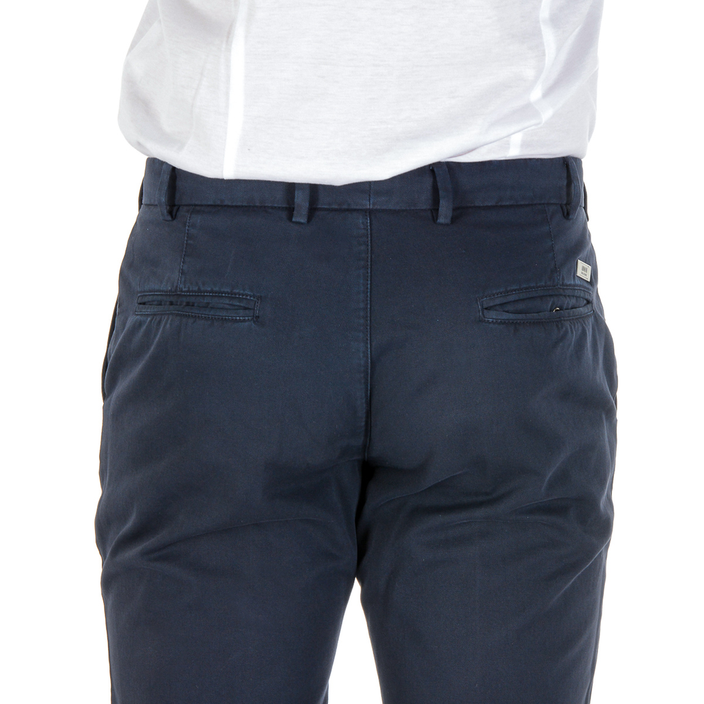 Armani Collezioni Mens Pants Dark Blue