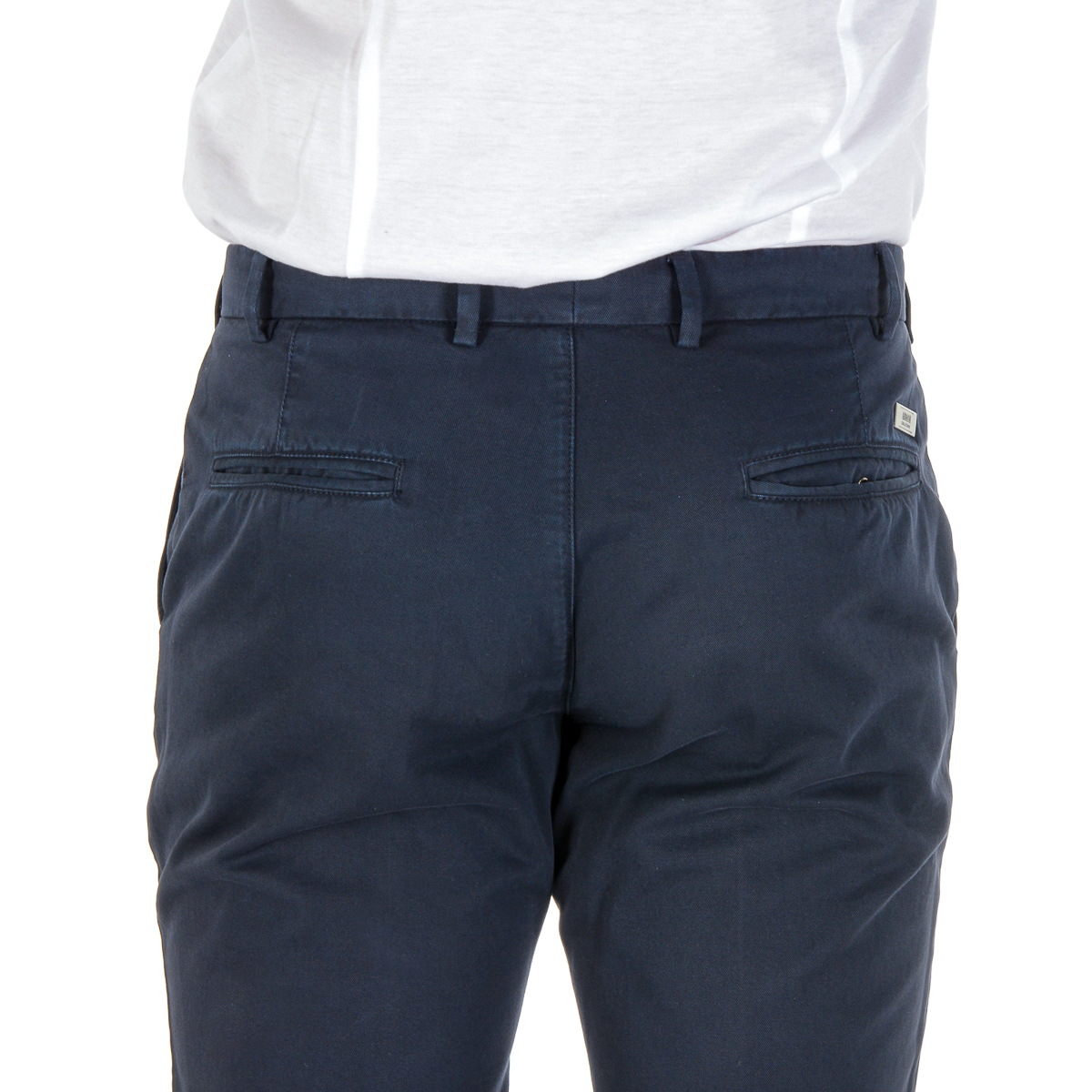 Armani Collezioni Mens Pants Dark Blue