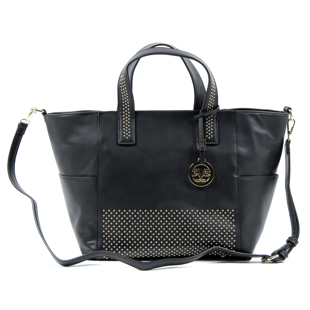 Bolso de mano para mujer V 1969 Italia negro VERONICA
