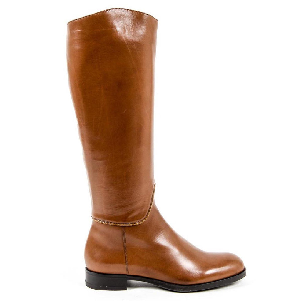 Bota alta mujer V 1969 Italia B2414 SENZA C VITELLO MARRONE