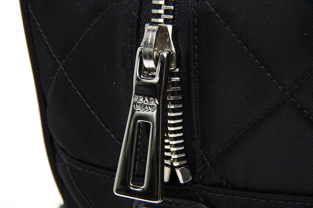 Bolso acolchado Prada BL0774 Nero Tessuto Impuntu