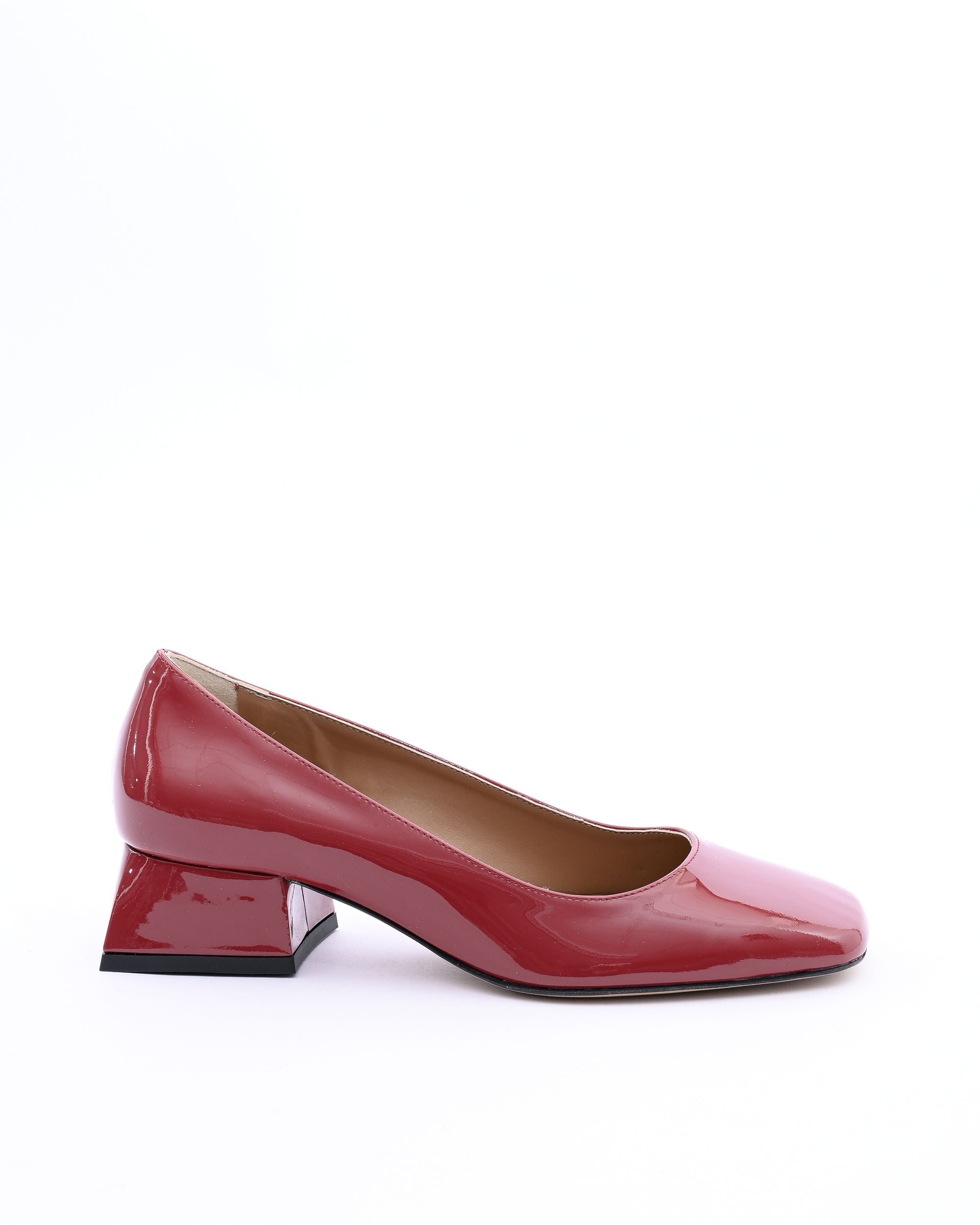 19V69 Italia Womens Heeled Ballerina SOFIA VERNICE FRAGOLA