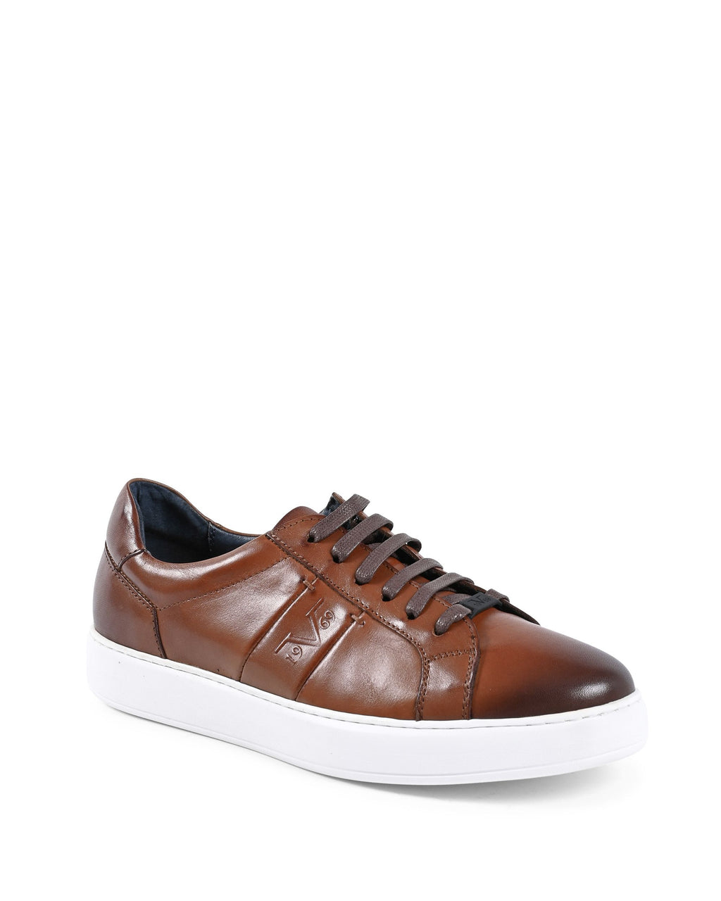 19V69 Italia Zapatillas para hombre marrón YO 2018-H15 TABACCO