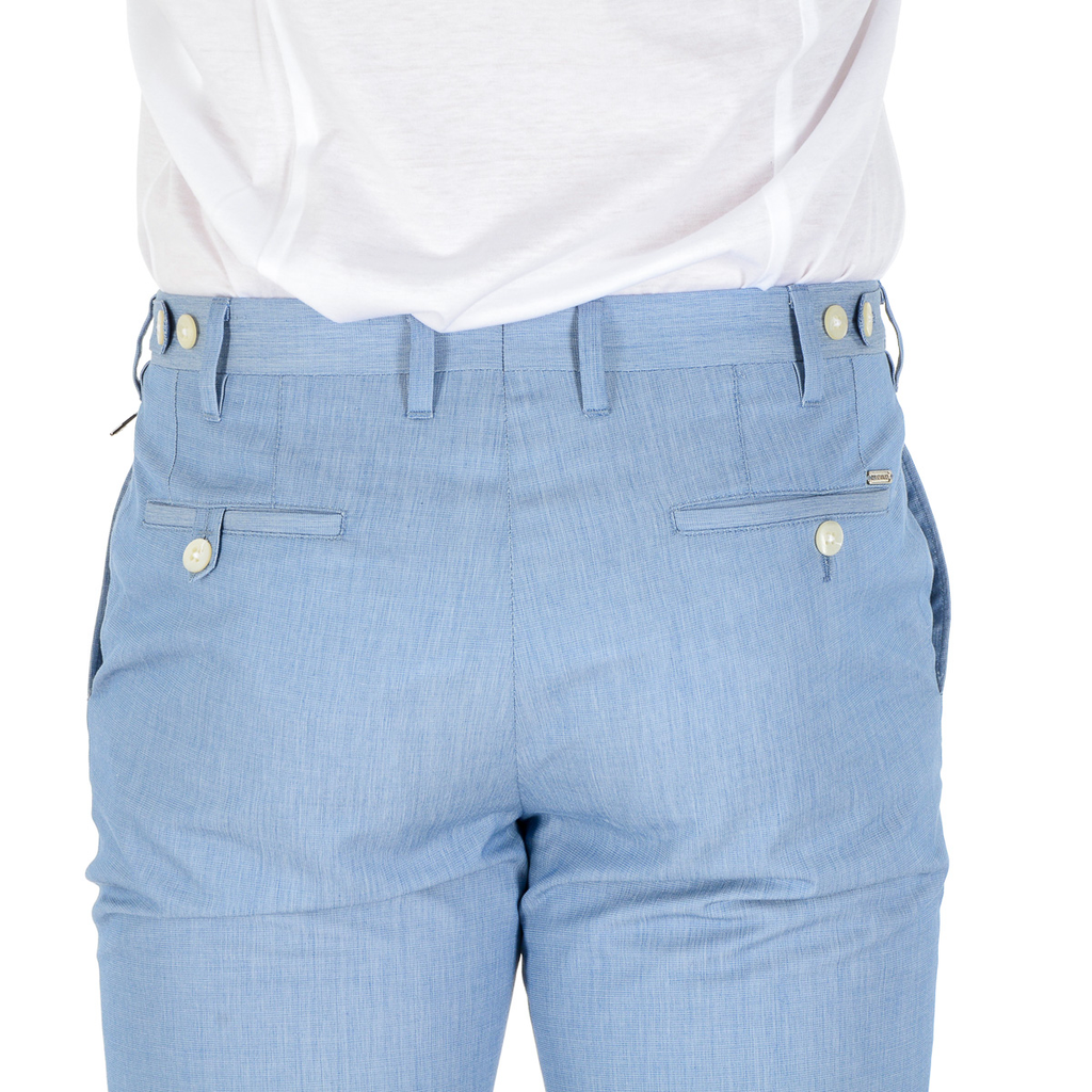 Pantalones Corneliani para hombre azul claro