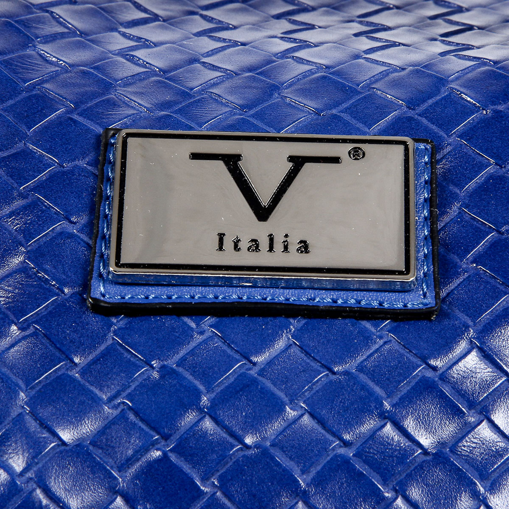 Bolso de mano para hombre V 1969 Italia azul JEFF