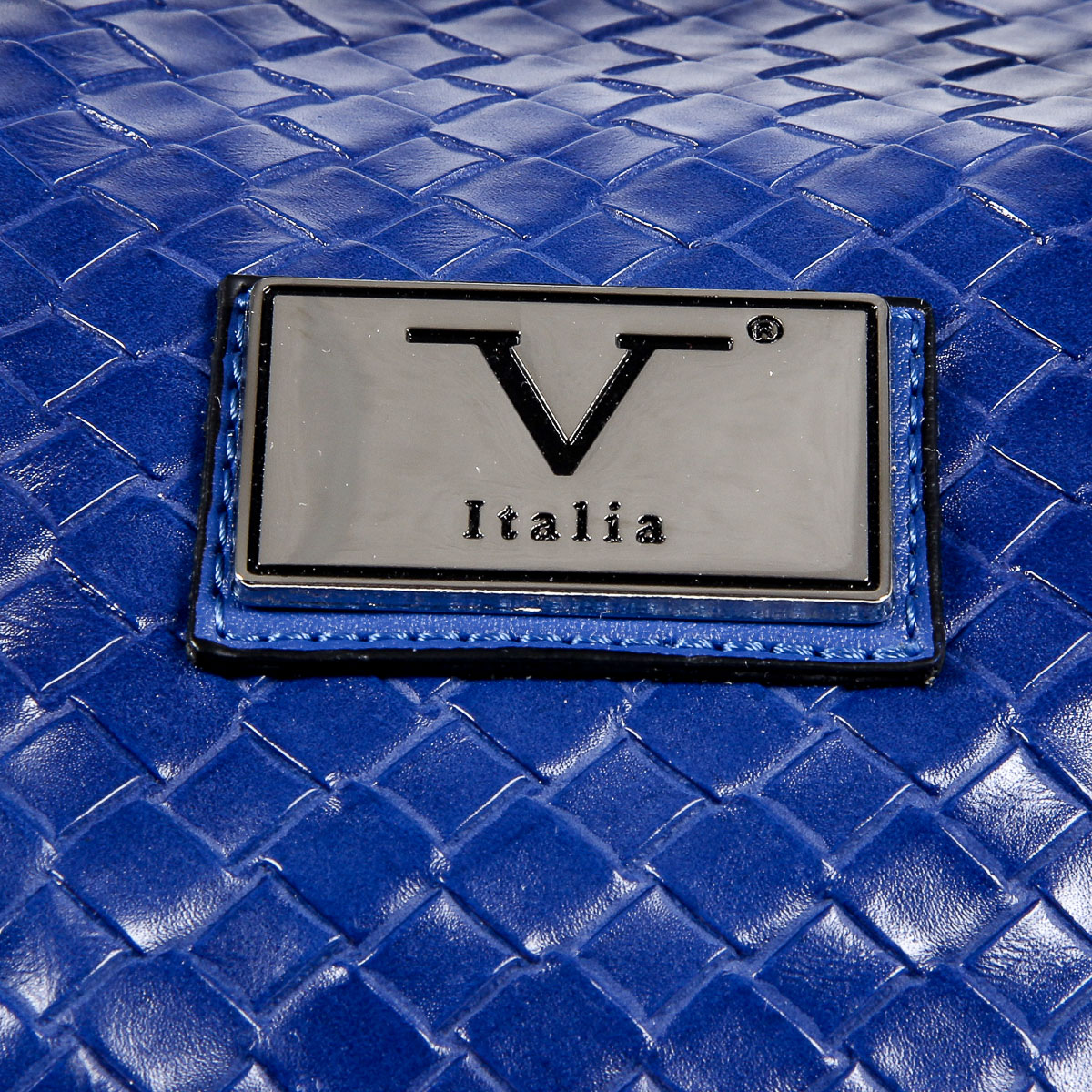 Bolso de mano para hombre V 1969 Italia azul JEFF