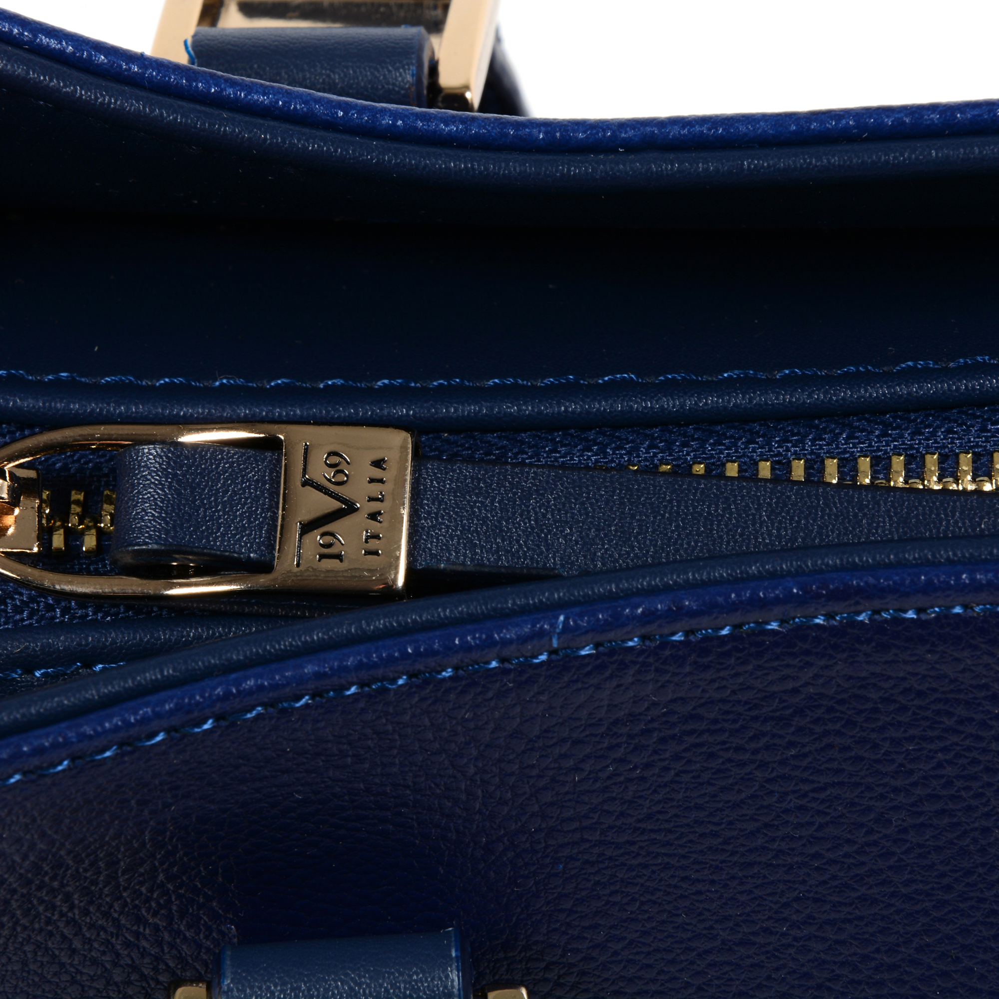 V 1969 Italia Womens Handbag Dark Blue PORTO