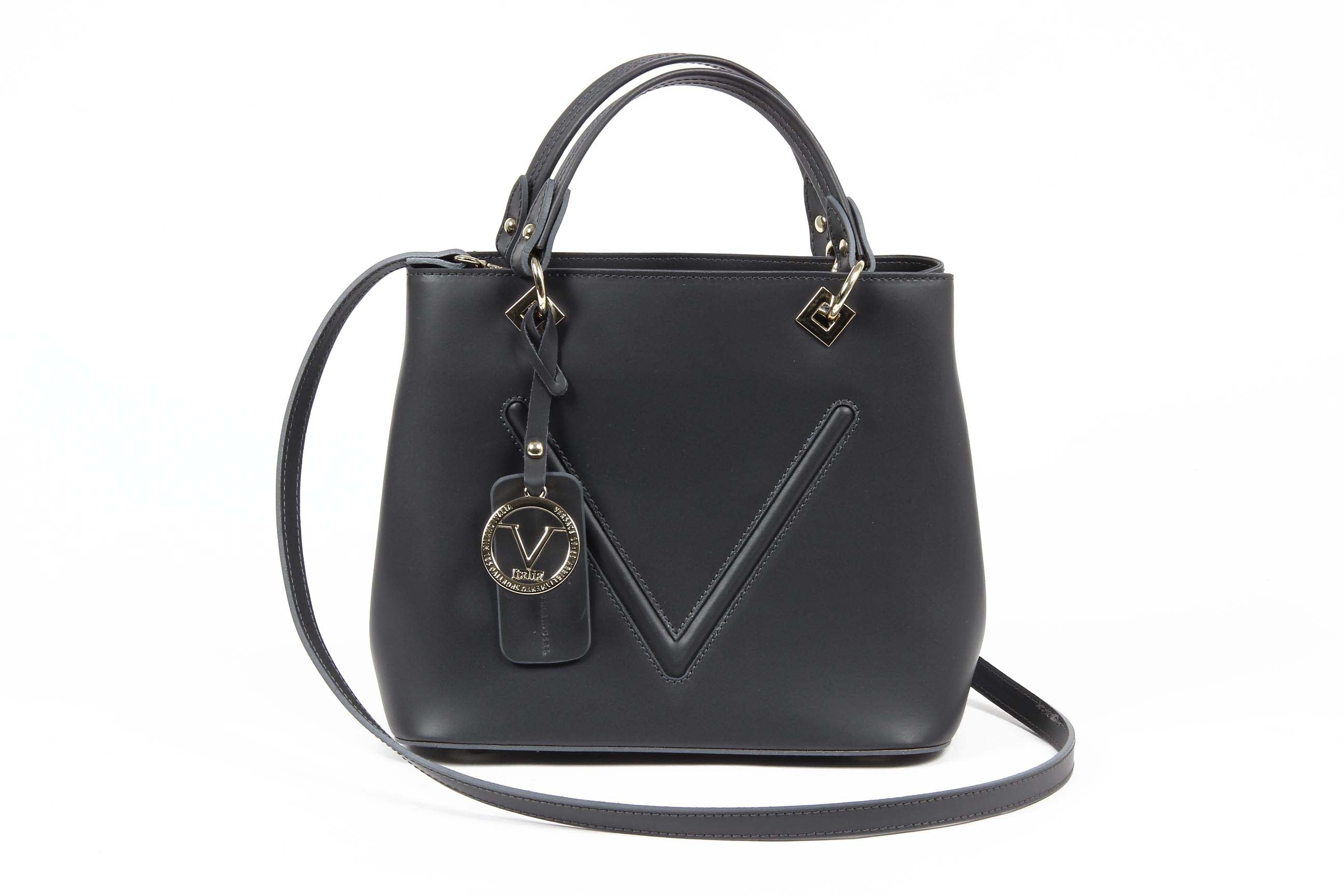 V 1969 Italia Bolso de mano Mujer V004/2 RUGA GRIGIO
