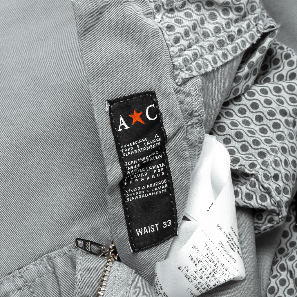 Pantalones cortos Andrew Charles para hombre gris claro JAKO