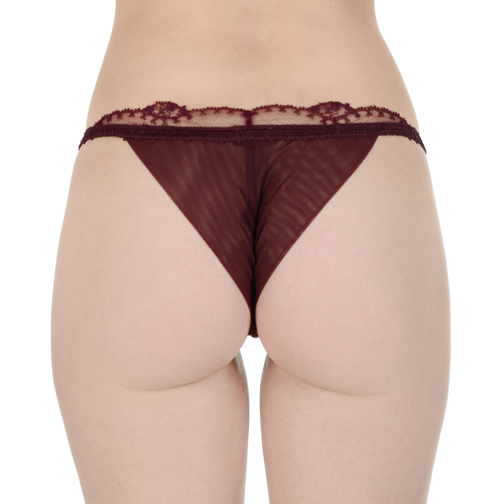 Top La Perla Mujer Slip Burdeos