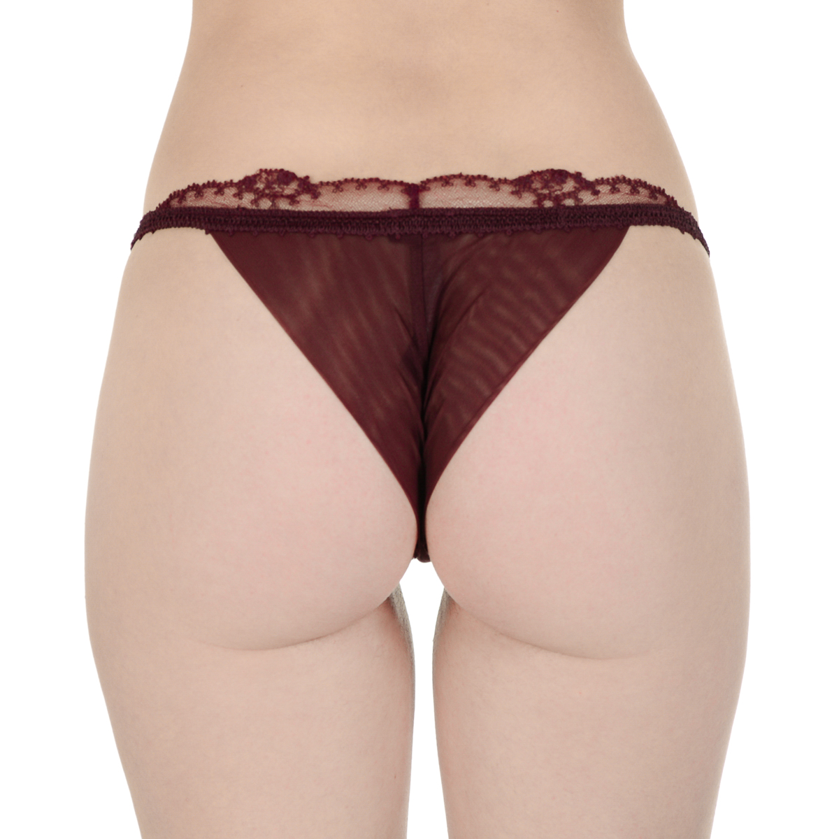 Top La Perla Mujer Slip Burdeos