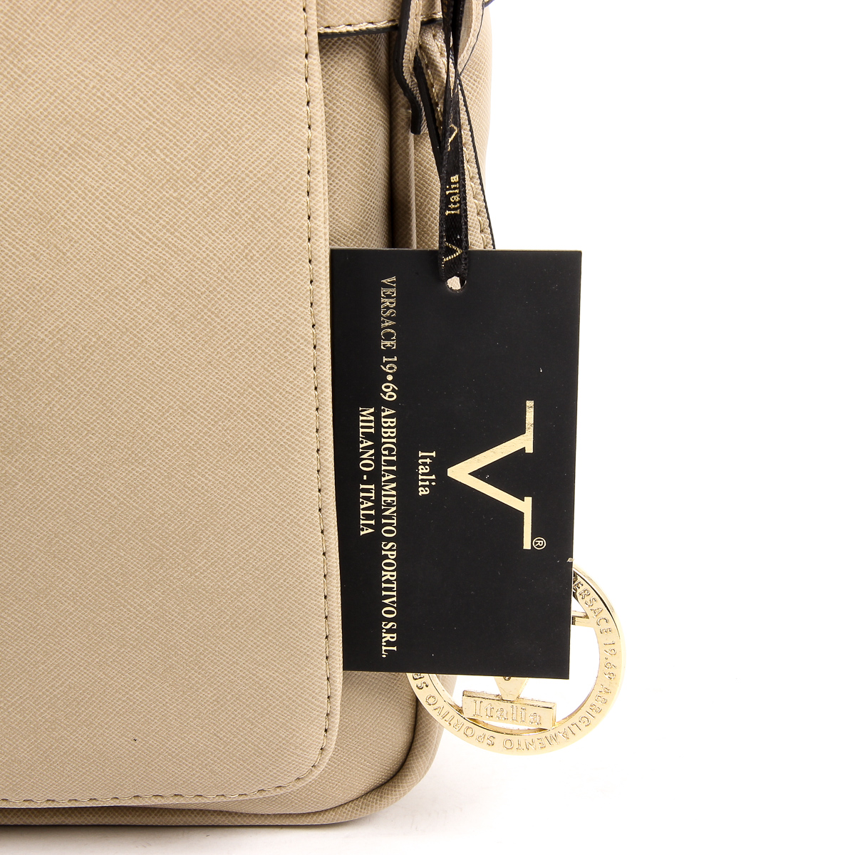 V 1969 Italia Womens Shoulder Bag Beige MONICA