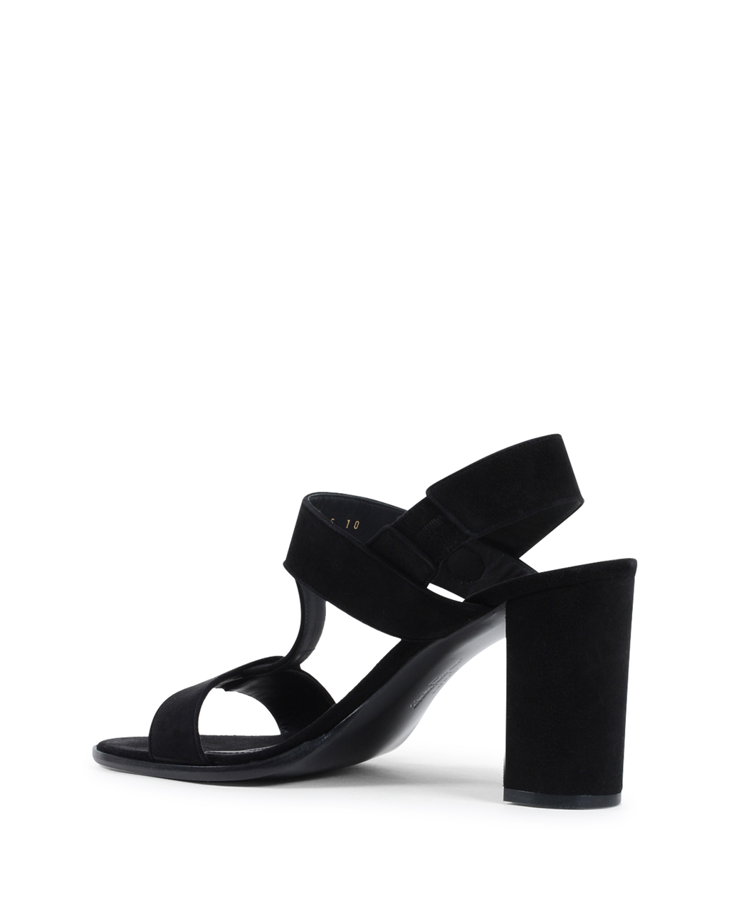 Sandalia Salvatore Ferragamo para mujer negra EDICT