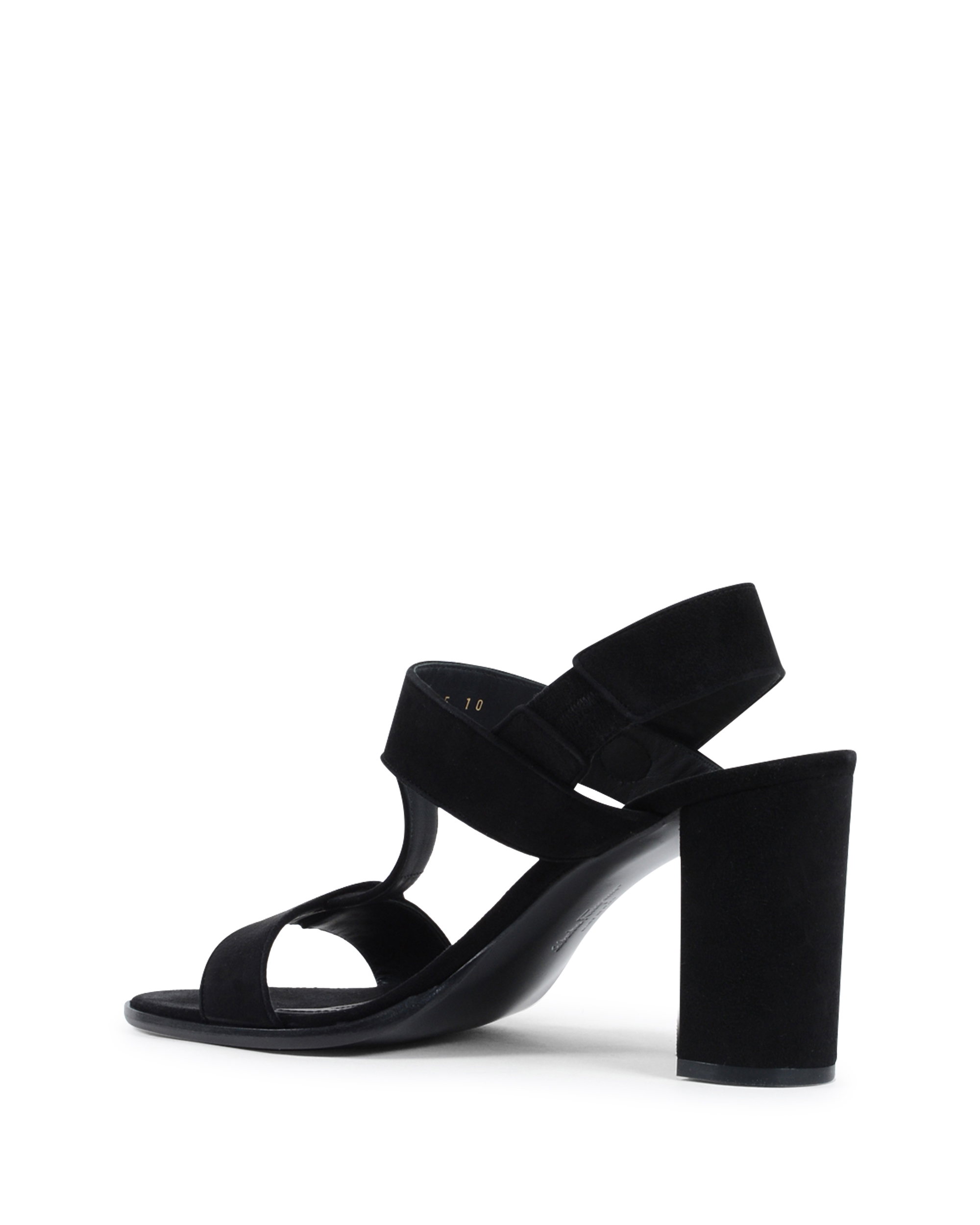 Sandalia Salvatore Ferragamo para mujer negra EDICT