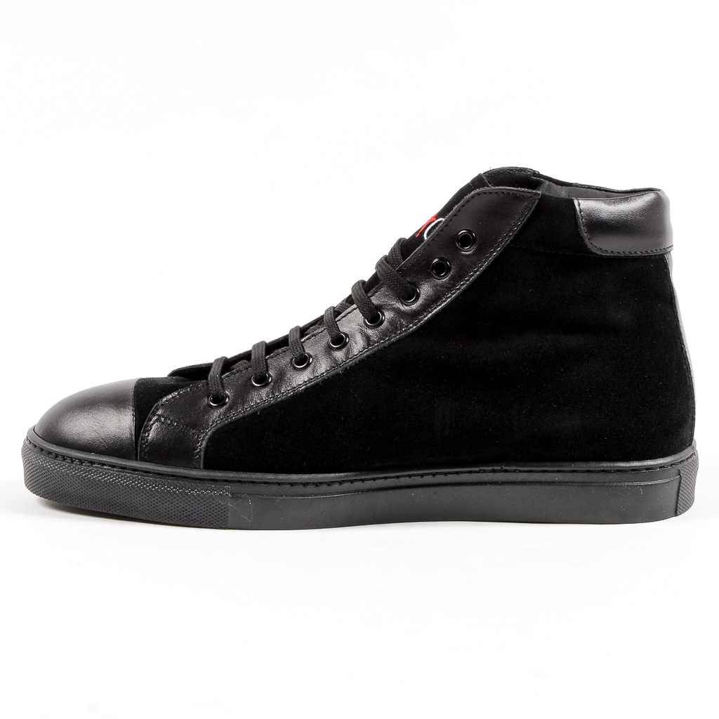 Andrew Charles Mens Sneaker Black TED