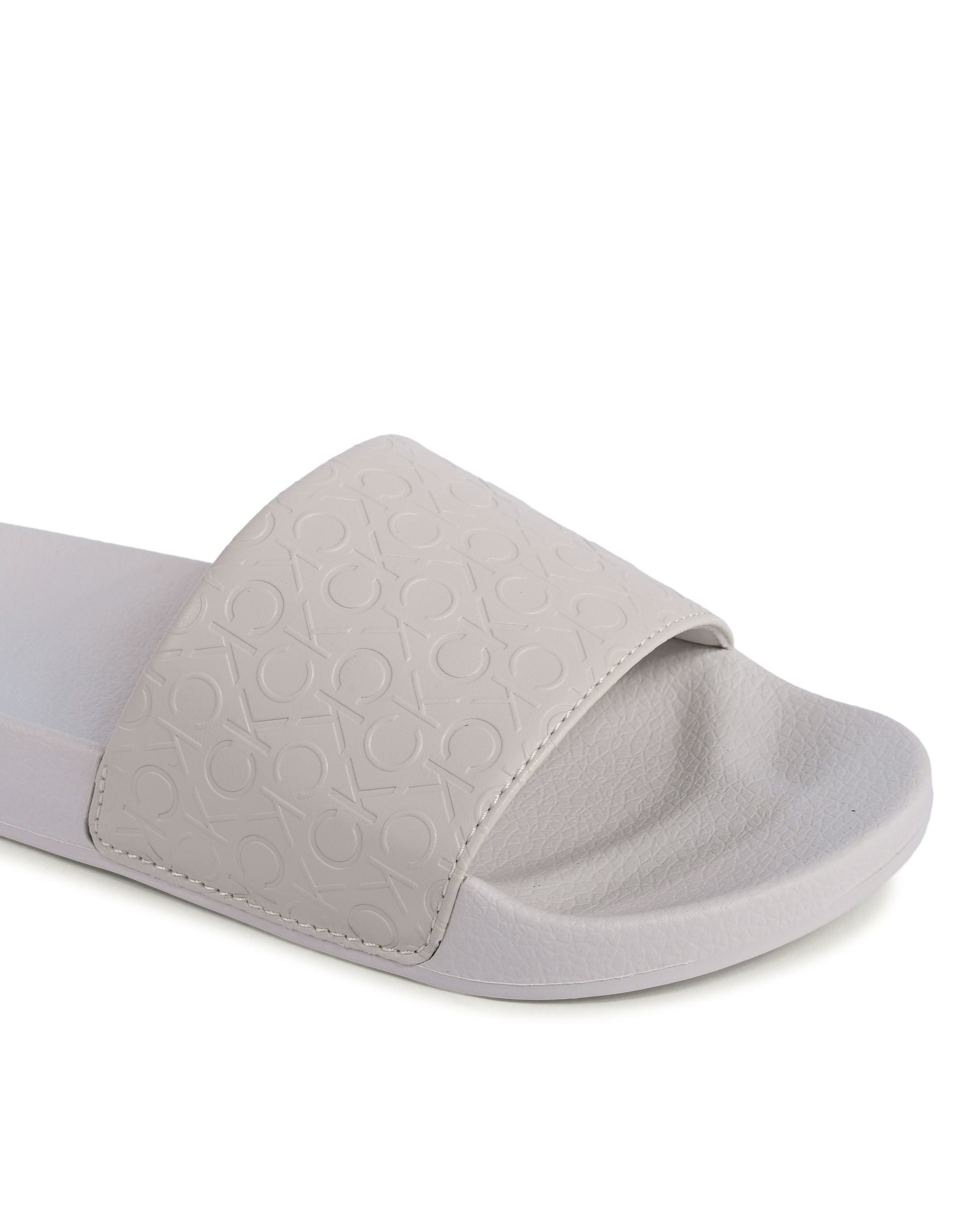 Chanclas Calvin Klein para mujer, color beige, HW0HW01624ACG