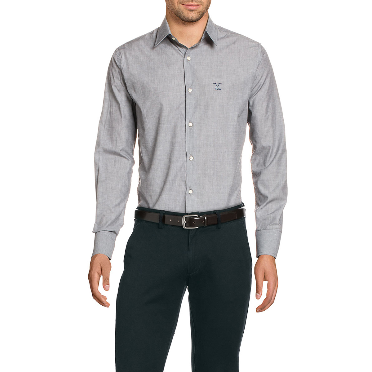 Camisa de cuello clásico para hombre V 1969 Italia