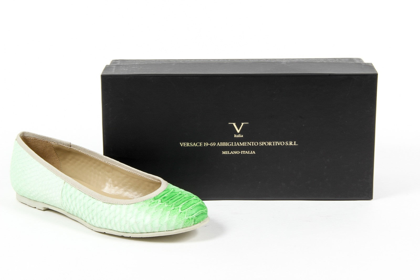 Bailarina Mujer V 1969 Italia E08 PITONE VERDE