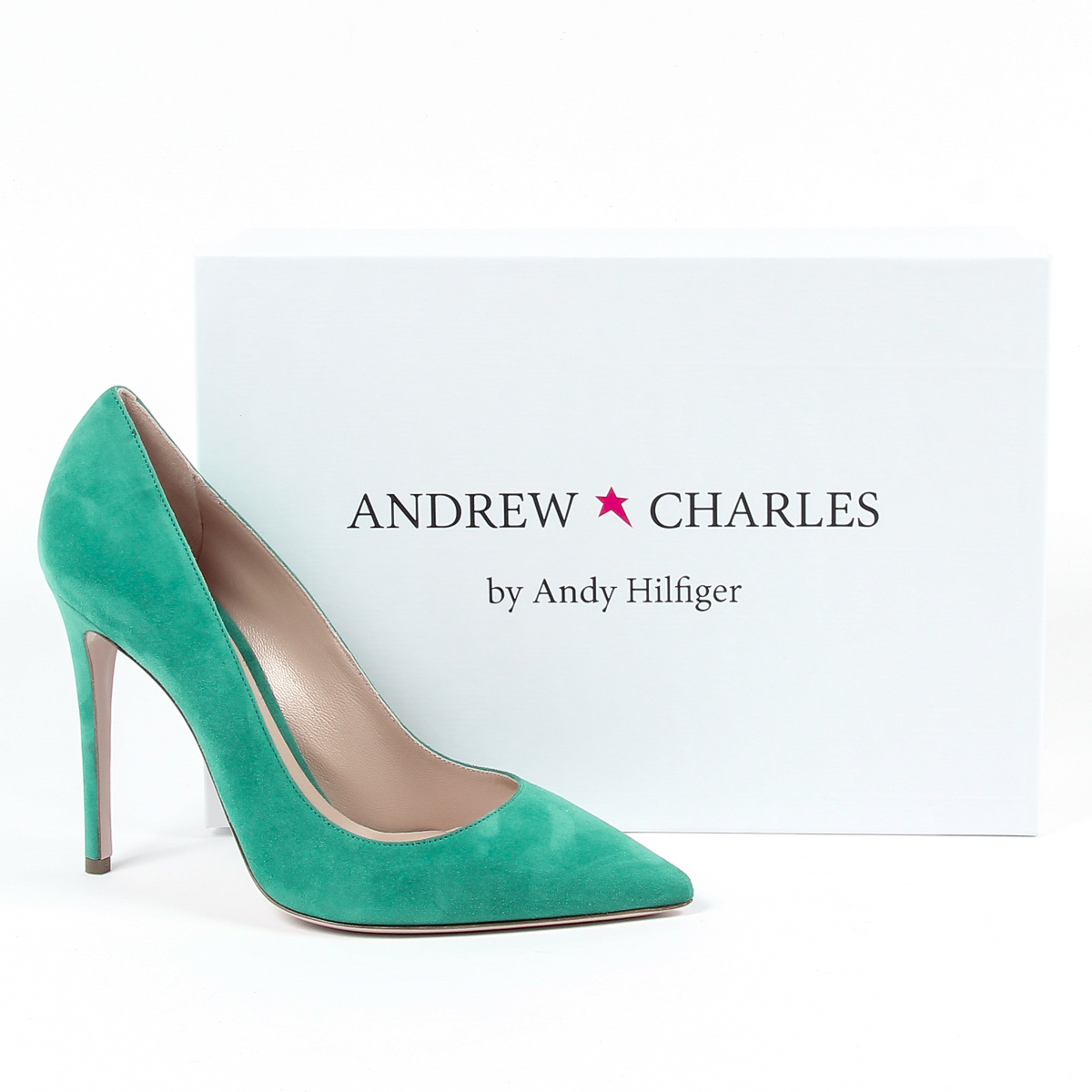 Zapatos de salón para mujer Andrew Charles By Andy Hilfiger, color verde, AUSTIN
