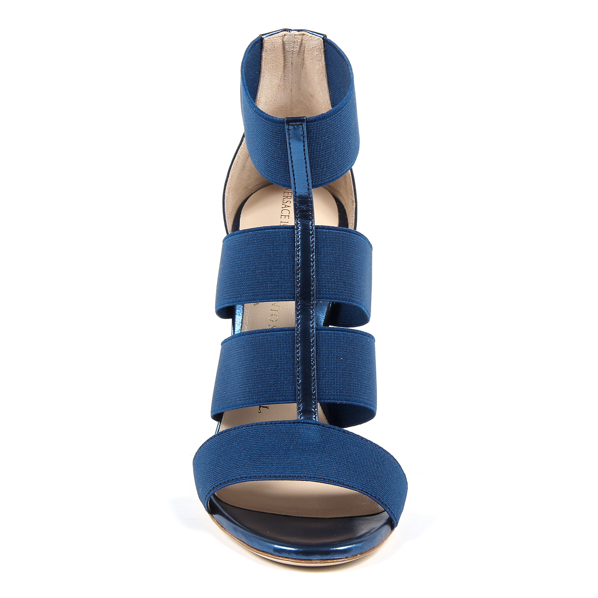 V 1969 Italia Womens Ankle Strap Sandal Blue ELSA
