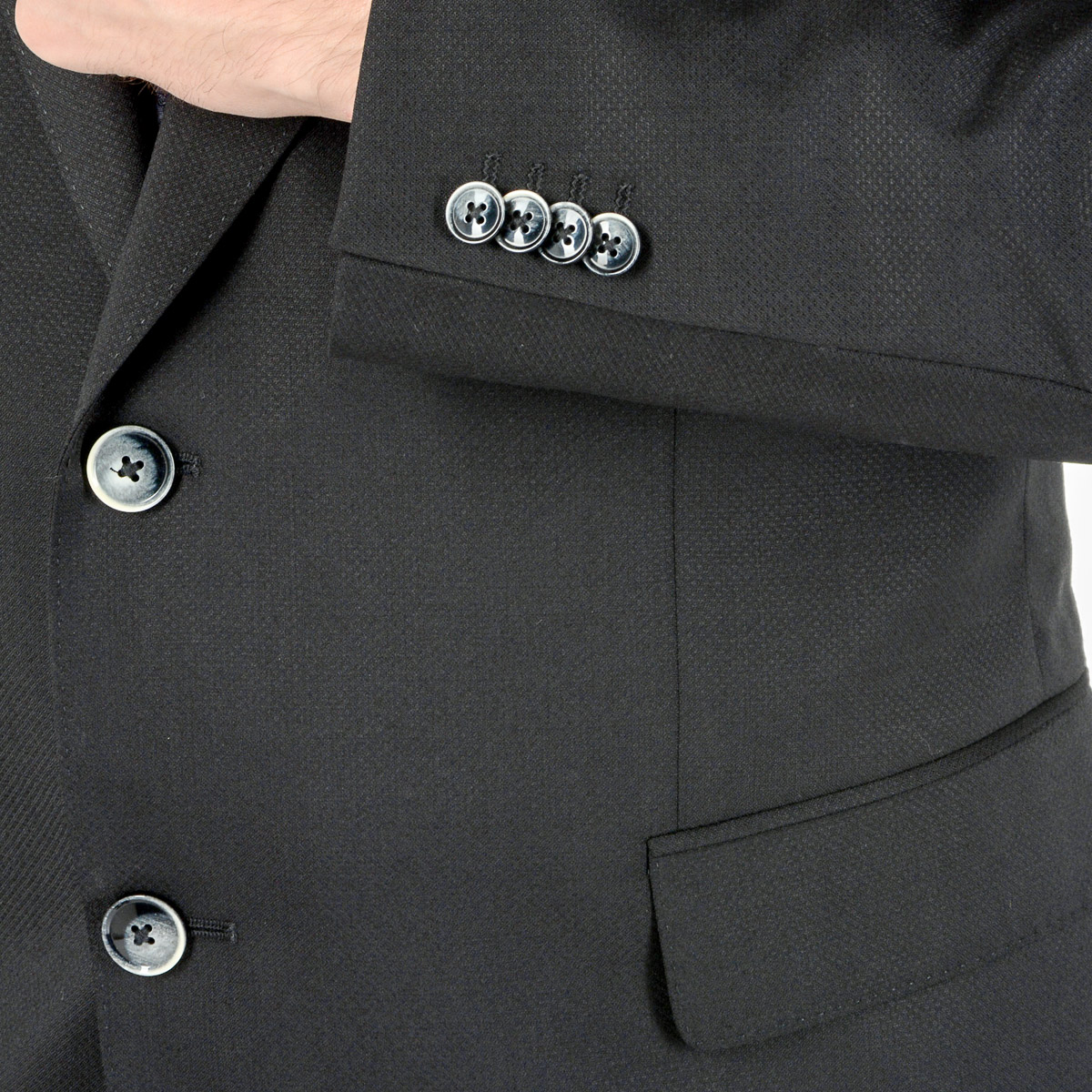 Traje negro para hombre de Hugo Boss JAYS SHAFT